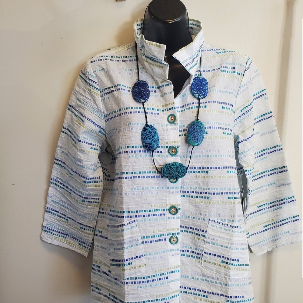 Habitat Peruvian Stripe Blouse